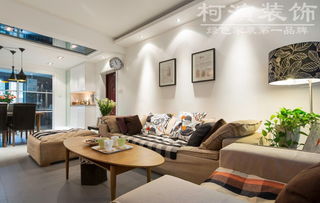 79㎡現代簡約二居裝修案例 效果圖 土巴兔裝修網